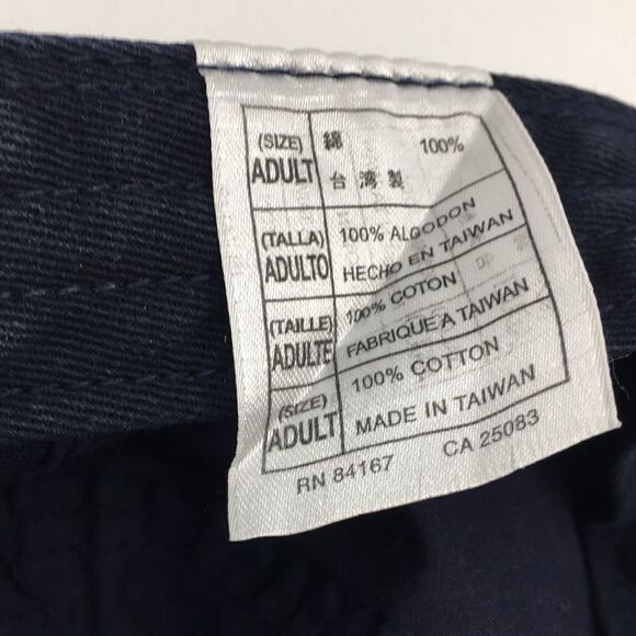 Walt Disney World 1971 Authentic Quality Goods cotton navy baseball cap hat - Picture 13 of 14